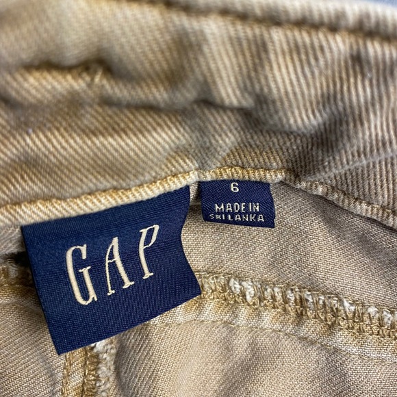GAP Womens Loose Khaki Cargo Casual Sz‎ 6 Regenerative Cotton - Picture 5 of 12
